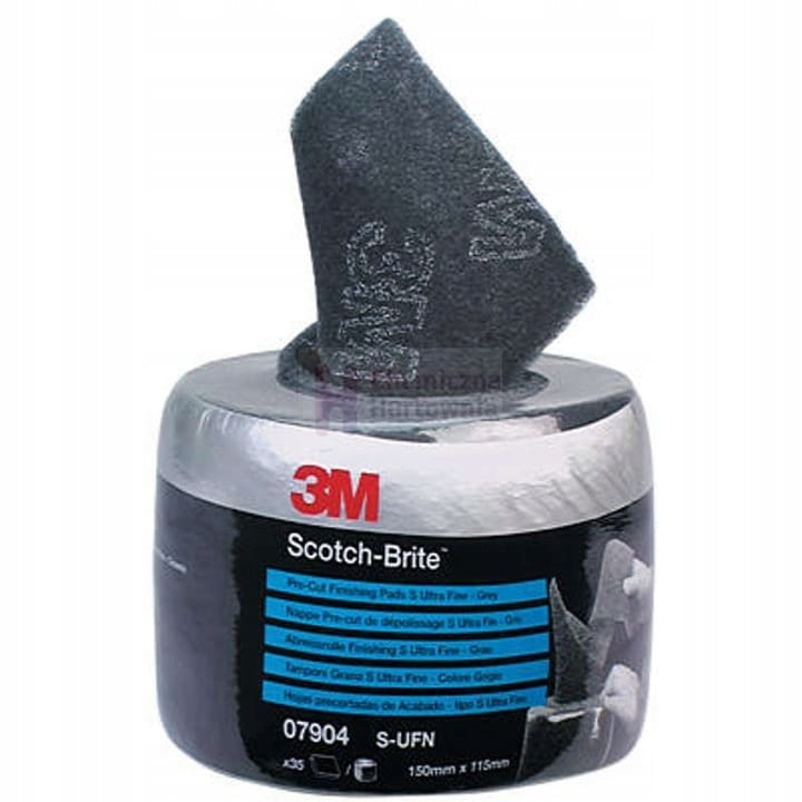 3M 7904 włóknina ścierna szara