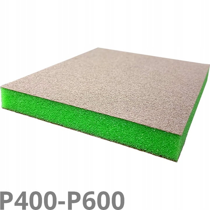 Gąbka 2-stronna 98x120x13 Zielona