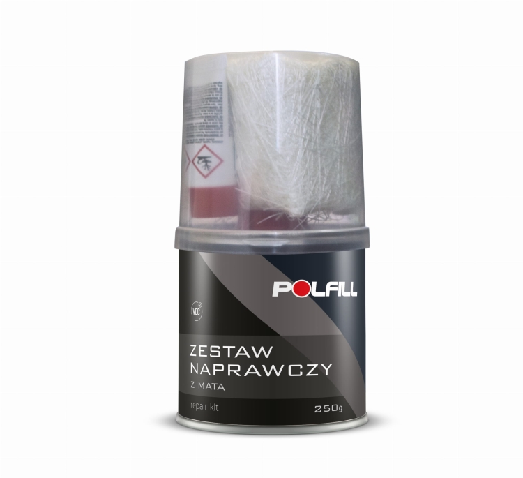 Polfill zestaw naprawczy z matą szklaną