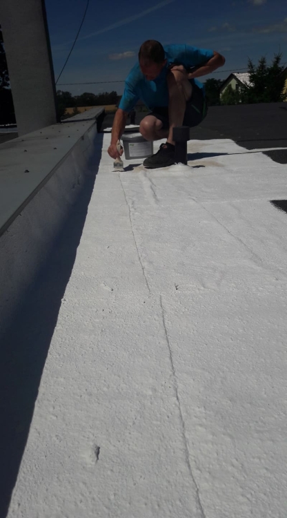 Malowanie farbą Primalit UV Filtr